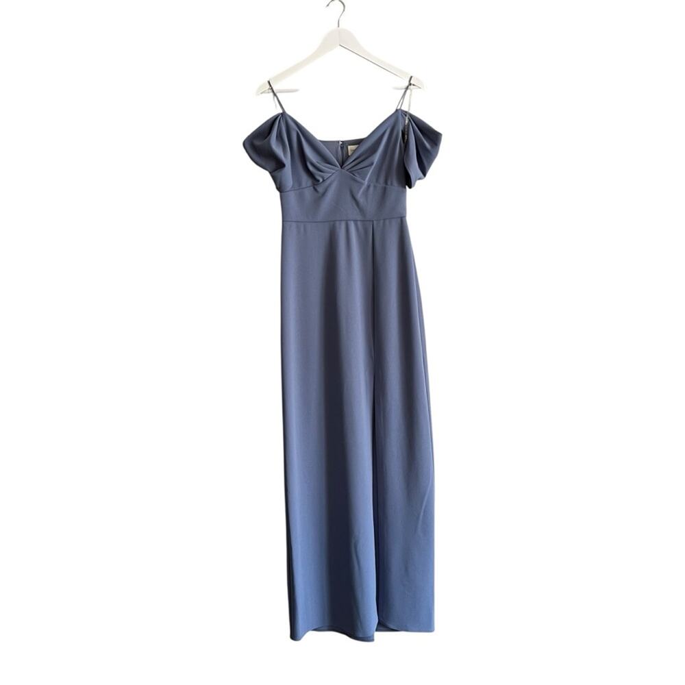 Sachin + Babi Brittany Gown in Slate Blue Size 2 Women’s Sachin & Babi - Picture 6 of 8